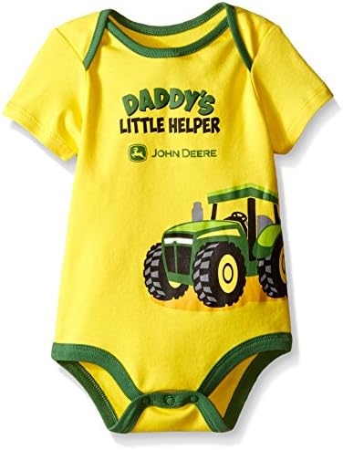 John Deere Baby Boys' татко Little Helper Bodyshirt