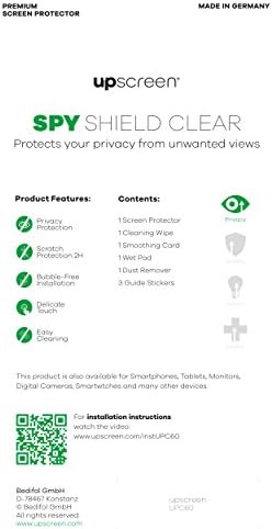 upscreen Spy Shield Clear Privacy Screen Protector за Nikon Coolpix AW130, самоклеящийся, Защита на поверителност,