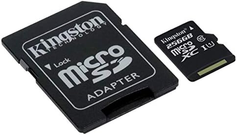 Професионален microSDXC 256GB Работи за Samsung M30 Scard Custom, доказан SanFlash и Kingston. (80 MBIT/сек)