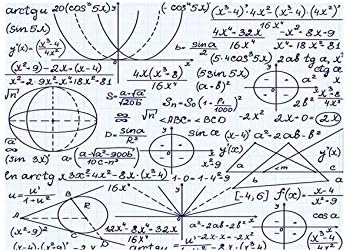 Стенни Рисувани и 3D–Математически въпрос–Снимка на Плакат Сменяеми Тапети Стикер за Стена за Дивана ТЕЛЕВИЗИЯ