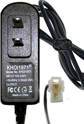KHOI1971 Wall Charger AC Адаптер е Съвместим с W348AC ROLLPLAY BMW Motorcycle Ride on 6V-Volt Battery Charger