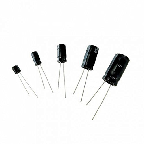 Алуминиеви електролитни кондензатори - бразда - 50v 330uF (опаковка от 5 броя)
