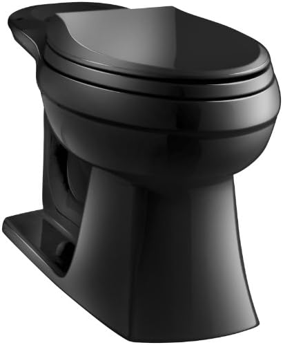 Тоалетна чиния (Kohler) K-4306-7 Kelston, черно черно