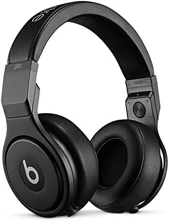 Beats by Dr. Dre Pro Wired Headphones No Bluetooth High Performance Studio Professional Over-Ear Beats Headphones - Черен (обновена)