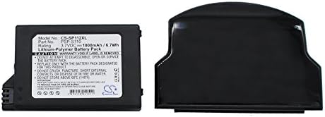 1800mAhXsplendor Батерия за Sony PSP-2000, PSP 2th, Lite PN PSP-S1106.66Wh