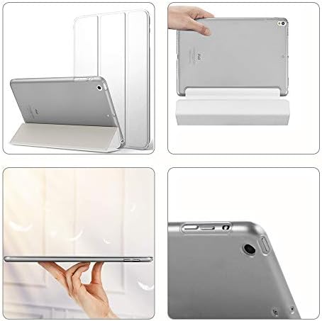 BEAFACE Калъфи за Apple iPad Air 1/iPad Air Case,PC + PU Leather Anti-Shock Durable Trifold Защитни Калъфи