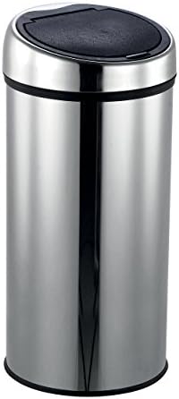 Дизайн MSV Крак бункер с Вътрешна кофа Без мирис 30 литра с едно Докосване автоматично и Сребро Вътрешна кофа