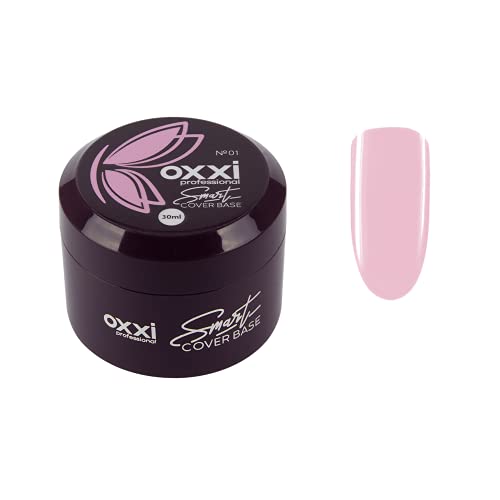 OXXI Professional SMART BASE 30ml LED UV French Cover Гел-лак за нокти (Smart Base 005, 30 мл)