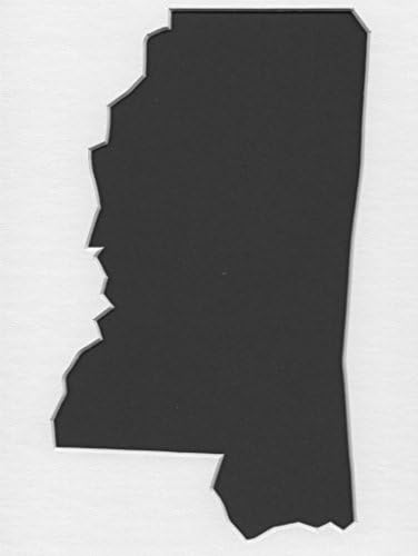 шаблони на щата Мисисипи 8x10 е Изработен от 4-слойной матово бели дъски