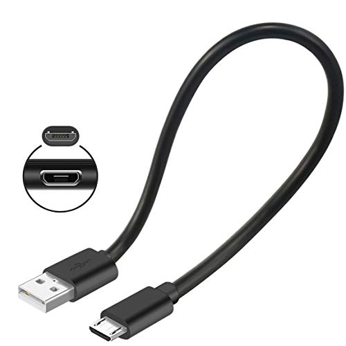 Къс кабел Micro USB Кабел зарядно устройство с Android за Пожар TV Stick,Roku Stick,PS4,Xbox,Бърз тел власт