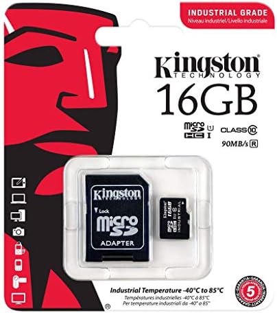 Индустриален клас 16GB Работи за Samsung Galaxy F12 microSDHC карти Проверени SanFlash и Kingston (90MBs работи за Kingston)