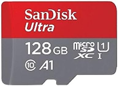 SanDisk Ultra 128GB Micro SDXC Карта с памет за Подводен фотоапарат Работи с Kodak ORBIT360, SP360 Camera (SDSQUAR-128G-GN6MN) Комплект с (1) за Всички, с изключение на Стромболи Micro SD Card Reader