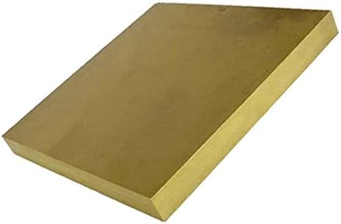 NIANXINN Месинг лист Блок Квадратна плоска медна плоча Хапчета Материал за Производството на Мухъл Метал