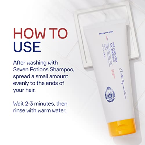 Seven green potion Hair Conditioner for Men – Възстановява влагата и хидратиране – се Бори с заплетени и