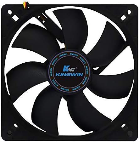 Kingwin 120mm Silent Fan for Computer Cases, Минна Машина, CPU Coolers, Computer Cooling Fan, Long Life