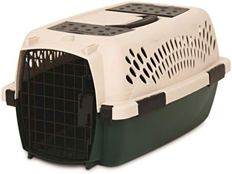 Petmate 21793 Ruffmaxx Travel Carrier Outdoor Dog Kennel, 360-градусная вентилация, 26, Зелен