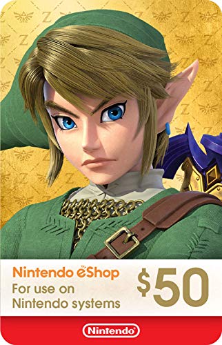 $45 Подарък карта Nintendo eShop [Цифров код]