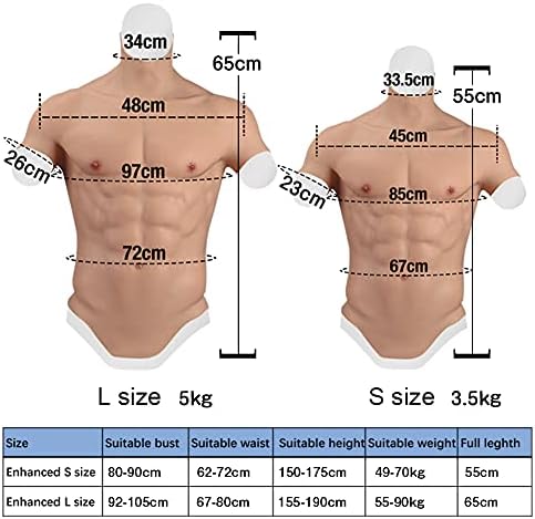 Със своите Силиконова Мускулна на Гърдите Реалистична Мъжки Гърди Жилетка Моделиране на Мускулите на Корема