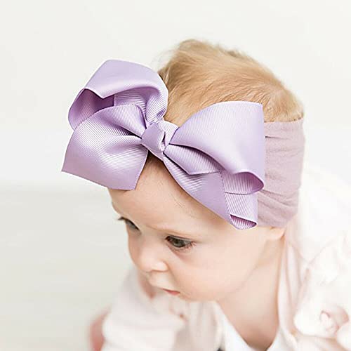 Магик 12-24 Kids Pack Boy Girl Baby Headband Toddler Lace Flower Dot Bow Hair Band (24 Pack)