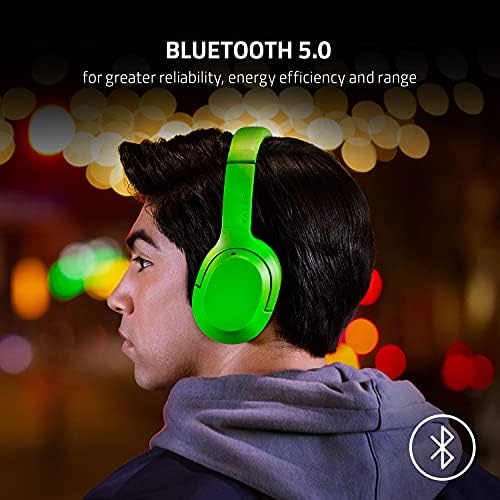 Безжични слушалки Razer Opus X с ниска латентност: Активно намаляване на шума (ANC) - Bluetooth 5.0-Ниска