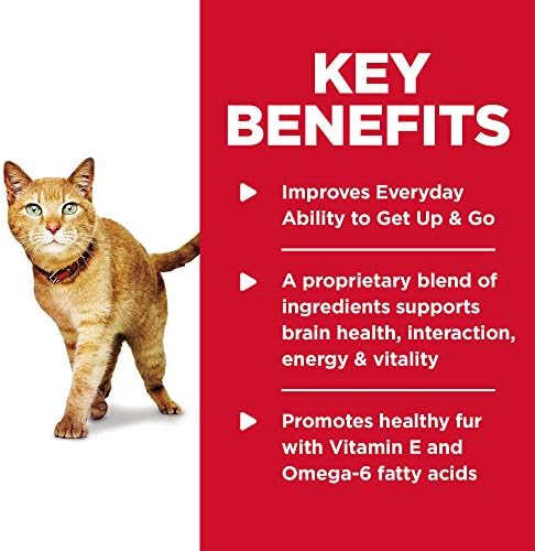 Hill ' s Science Diet Adult 7+ Senior Vitality Суха Храна за котки