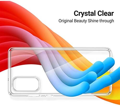 Калъф за телефон HHUAN за Xiaomi Redmi K40 Pro (6,67 инча) със Защитен екран от Закалено Стъкло, Прозрачно