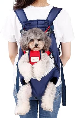 MIEDEON Pet Dog Outing Backpack Puppy Bag, Cat Bag, Travel Chest, Предни и Задни Раница и Чанта за Носене