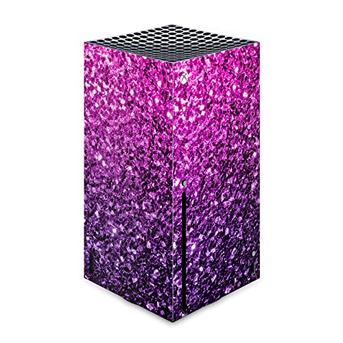 Head Case Designs Официално Лицензиран PLdesign Purple Pink Art Mix Vinyl Стикер Детска Кожа Калъф е Съвместим с Конзола Xbox Series X