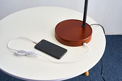 Настолна Лампа с USB порт-Tounch Control Нощна Настолна Лампа с Филтър Абажуром Nightstand Lamp for Bedroom