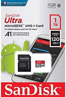 Ultra 1TB microSDXC Работи за Samsung SM-T817V Plus Проверени SanFlash и Пясък (A1/C10/U1/8k/120MBs)