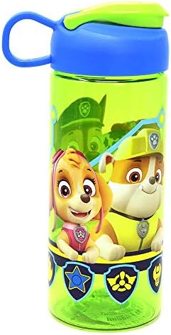 Paw Patrol Water Bottle Set - Пакет with 16.5 Oz Paw Patrol Reusable Water Bottle Plus Paw Patrol Stickers