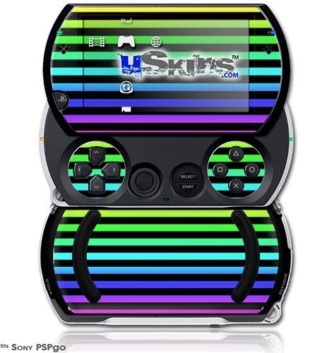 Stripes Rainbow - Decal Style Skins (подходящ за Sony PSPgo)