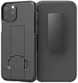 Verizon Shell Holster Combo Case за iPhone на Apple 11 Pro - Черен