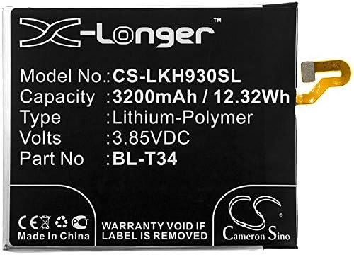3,85 V EAC63538921 BL-T34 Подмяна на батерия за LG V35 Signature Edition V35 Signature Edition TD-LTE V35