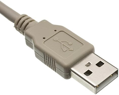 3 фута USB 2.0 Принтер/Кабел на Устройството, Бежово, Тип A Мъжки/Тип B Включете щепсела, Мъж към Мъж B