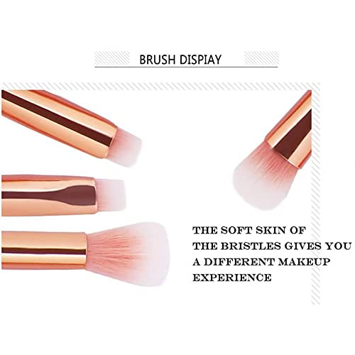 Dylandy Make-up Brush Set 6 Mermaid Handle Beauty Brush Make-up Tools Color Eyeshadow Brush Lip Brush Basic