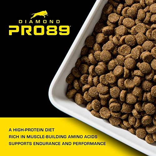 Diamond Pro89 Телешко, Свинско и Древните зърна Суха формула кучешка храна с високо съдържание на протеини,