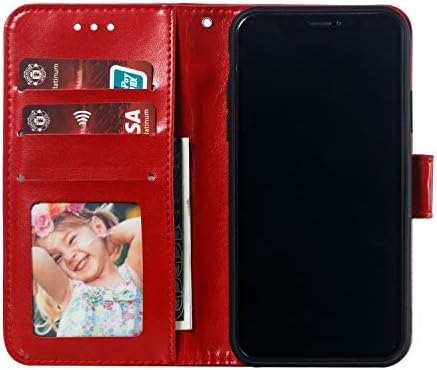 Maoerdo LG V40 Case,3D Datura Printing Beautyful Luxury Fashion ПУ Flip Wristband Stand Credit Card ID Hold