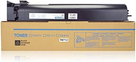 TN-712 Черен тонер касета EP, с голям капацитет,който е Съвместим за Konica Minolta Bizhub 654 754 654E