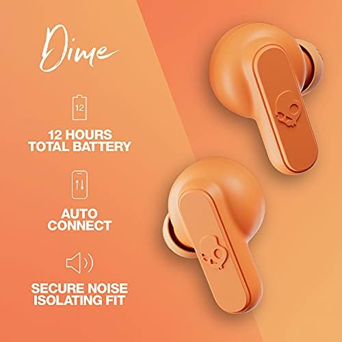 Skullcandy Dime True Wireless in-Ear Earbud - Златен Портокал