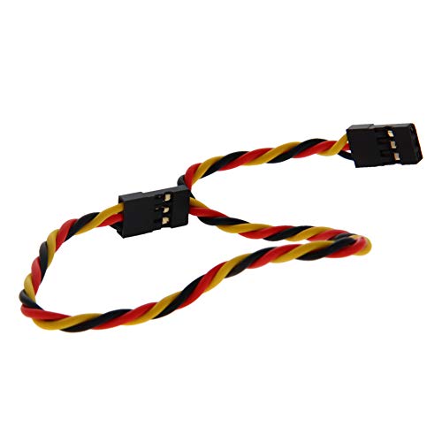 Fielect 20 см/7.87 3-пинов Серво удължителен кабел на Проводници на мъж към Мъж На 60-Жилен Проводник за
