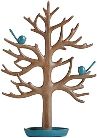 XLEVE Creative Bird Tree Jewelry Storage Rack Trinket Hanging Jewelry Display Stand Обеци Окачване Закачалка