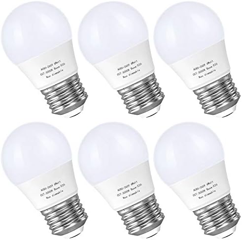 A15 Led лампа, E26 Основен уред е Крушка, 6 W(60 W Еквивалент на лампи с нажежаема жичка), 5000K Дневна