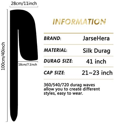 Silk Durag for Men Waves Silky Extra Long Tail Wide Straps Designer Du-rag Do Парцали for Waver